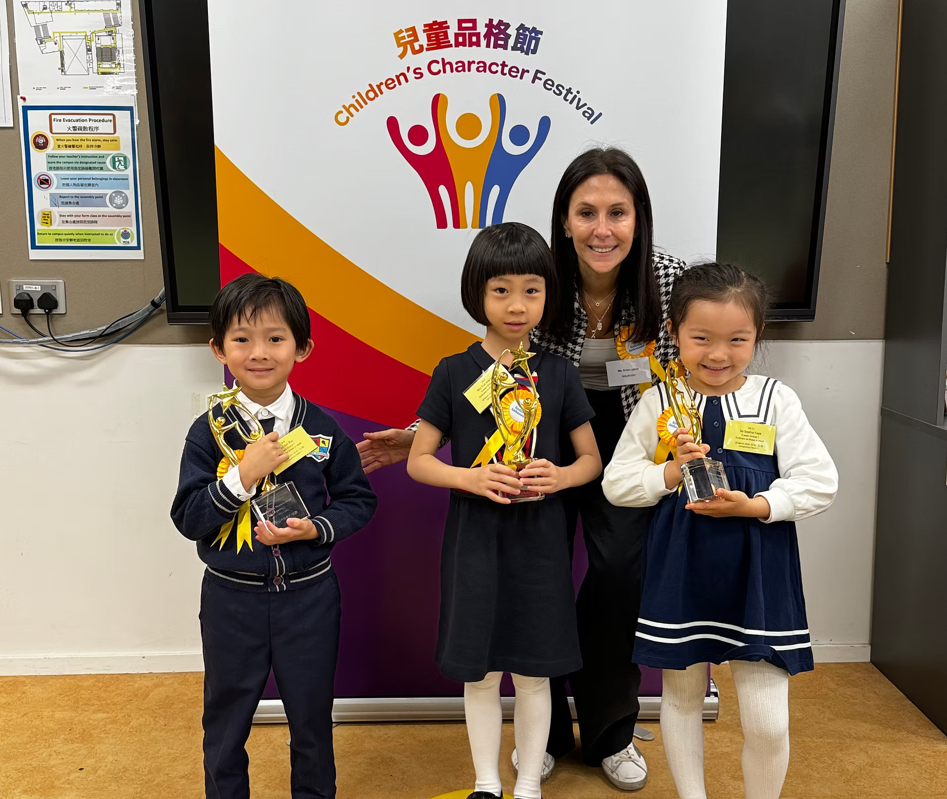 Training for the Children's Character Festival